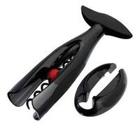 Tire-bouchon et coupe-capsule - Le Creuset - Noir - Plastique Noir G