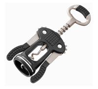 Fackelmann - Tire-bouchon à levier décapsuleur Bar Concept 17 cm anti-dérapant Noir