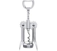 tire-bouchon, Fête des Femmes, Bar, Bouteille de Bière en Verre Serveurs en Métal Levier en Vrac Aile en Argent Outil de Tire-Bouchon Manuel Robuste for Hommes Cadeau d'anniversaire, Openin