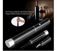 Tire-bouchon - KEENSO - ES006 - Alliage de haute qualité - Ouvre-bouteille à pression d'air - Noir