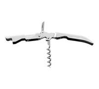 FMprofessional Tire-bouchon limonadier double levier 21778 Acier inoxydable argenté 17 x 2,3 x 1,2 cm