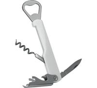 Tire-bouchon limonadier - 5 usages - chrome et plastique