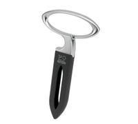 Peugeot Tire-bouchon à lames Mathus – noir, zamac et ABS soft touch 11 cm avec étui 200251