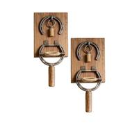 Tire-bouchon mural en forme de fer à cheval rustique, décapsuleur traditionnel et barre de cuisine unique pour les amateurs de décoration murale (1 pièce) Fer à cheval vintage