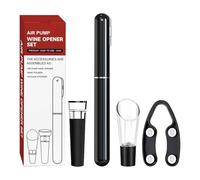 Tire-bouchon, outil portable pour extraction de bouchons - Décapsuleur de vin avec pompe à air à pression, pour restaurant, bar, serveur, mariage, fête, voyage