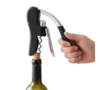 Tire-Bouchon Ouvre-Bouteille à Vin | Col de Cygne en de Zinc à Pression,Vis à Bouchon Manuelle pour Tiroir,Pour Seniors Adultes Adolescents Maison Cuisine Familiale RV Restaurant Appartement