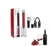 Tire-bouchon | Ouvre-bouteille De Vin | Ensemble Ouvre-bouteille De Vin | Pression D'air De L'ouvre-vin | Bouchon Sous Vide Et Verseur À Vin | Cadeaux Pour Les Amateurs De Vin