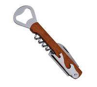 Tire-bouchon Ouvreur de bouteille de vin Outil d'ouverture du vin Cork -Marron foncé