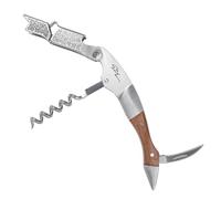 Tire bouchon Professionnel - Limonadier en Acier Inox avec Manche en Bois et Coffret Rigide - Design Élégant et Compact - Idée Cadeau pour Sommelier et Amateur de Vin