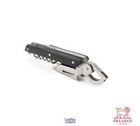 PSP Peugeot Tire-bouchon sommelier Clavelin – Coupe-capsule, décapsuleur, anneau – Noir 14 cm