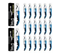 Tire Bouchon Sommelier Professionnel Limonadier Serveur, Bleu, 10pcs