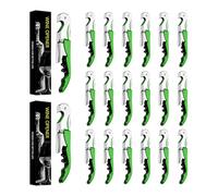 Tire-Bouchon Sommelier Professionnel Limonadier Serveur, Vert, 10pcs