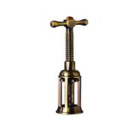 Tire bouchon Tarcre à vin à domicile rétro Créatif Creative Multifonctionnelle Rotarkscrew Jaune Titanium Alliage Threkscrew Tool Kit Ouvre Bouteille(A)