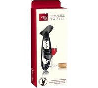 Tire-bouchon - VACUVIN - Twister - Noir - Système Bottle Grip