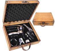 Tire-Bouchon Vin en Coffret Cadeau Bois Vintage Vendos85