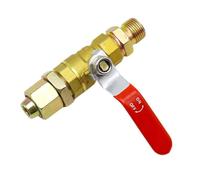 Tire Brake Shut-Off Valve - Brass Bråke Ball Vâlve Shut Òff | Heavy Duty Integrated Air Cut-Off Brake Valve Accessories | Universal Hydraulic Parts for Trucks and Car Models, High Pressure Resistance