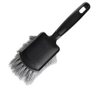 Tire Brush - Rim Cleaner Brush Wheel Scrubber | Long Bristle Cleaning Tool with No Scratch Soft Fibres Durable Grip Handle | Car Detailing Scrubber | Auto Rim Floor Mat Washing Supplies Maintenance
