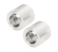 Tire BSP 1/2 Pouce Femelle Raccord de Soudure en Aluminium, Structure Compacte, Durée de Vie Robuste et Longue, Performance Stable, Adaptée au Réservoir de Carter Sec, Facile à