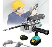 Tire-câbles, Avec Batterie 20 000 MAh, Vitesse Variable En Continu, Vitesse : 40 m/min, Conduit À Ressort : Réglage De 0 À 90°, Pour La Construction Hydroélectrique,1 Battery