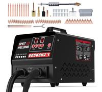 Tire-Clou Carrosserie 220V 3500W - Machine de Réparation Bosses avec 7 Modes de Soudage & Modes Auto/Manuel, Outil Débosselage pour Carrosserie Auto/PL (MAX 90F)