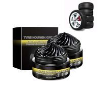 Tire Coating Paste Rapid Acting, Tire Polishing Paste for Car, Truck, Motorcycle, Rv (2Pcs)