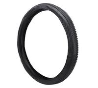 Tire de Vélo de Montagne, Apparence en Caoutchouc Pliable, Performances de Drainage, Résistance à la Perforation, pour Le Vélo de Montagne et Le Vélo de Route (Tout Noir)