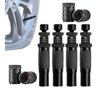 Tire Deflator, Tire Deflator Kit, Automatic Tire Deflator, Portable Multifunctional Fast Air Down Tool for Car and Motorcycle, Sturdy Brass Automatic Deflation Valve, Adjustable Tire Air Down Tool for