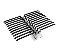 Tire des Pantalons de Pantalons Pantalons Pantalon Rack Extensible Armoire de Rail de Rail Bar Bar 22 Organisateur de Placard à Bras 58 8 48 5cm Aqiong