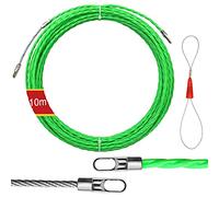 Tire fil electrician, Fish Tape Cable Aiguille Electricien tire électrique Filetage D'Électricien Guide Fil Conduit Passe Cable pour Cable avec tête flexible de guidage