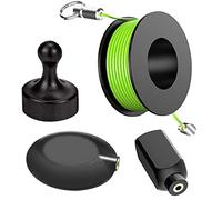 Tire-fil magnétique, système de tirage de fil, outil de tirage de câble électrique mural, leader de tirage de fil en ruban de poisson, kit d'outils de pêche au fil avec super grands et petits aimants