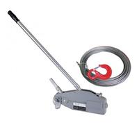 Tire-fort, tire-câble manuel, treuil de halage à levier 800Kg + câble 20 mètres ø8.3mm