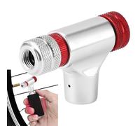Tire Inflator - Aluminum Bike Pump | 4.8cm Compact Nozzle Adapter