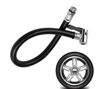 Tire Inflator Hose Extension with Quick Connect for Car and Bicycle Tires