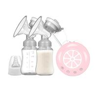 Tire-lait électrique - 10 x 10 cm - Mobilité améliorée | Tire-lait à double seins avec massage variable, extracteur de lait pour nouvelle mère post-partum à domicile en voyage