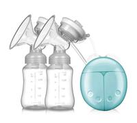 Tire-Lait Électrique Bilatéral,Extracteur De Lait,Bisantos,Fournitures Postnatales,Tire-Lait,Usb 62,Rajeunissement Du Sein De Bébé - Type Blue
