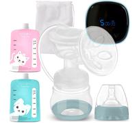 Berdsen Tire-lait électrique biphasé 5904 bleu ciel