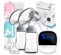 Tire-lait électrique biphasé - JANSHOP - Double phase - Sans fil - Silencieux - Indolore - Économe en énergie