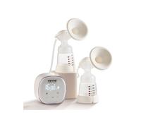 VEVOR Tire-lait Électrique Double Tire-laits Portable 4 Modes 16 Niveaux Haute Aspiration 300 mmHg avec Brides de Poitrine 24/28 mm Doublures de Bride 18/21 mm Écran LED pour Voyage Maison Allaitement