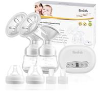 Tire Lait Electrique Double Pompage - Sans douleur - Forte capacité d'absorption - Brassiere Tire Lait portable avec écran LCD - Tir