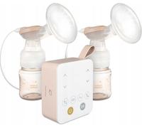 Tire-lait électrique double, pompe d'allaitement avec tétine Canpol Babies