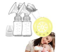 Tire-lait électrique double,Tire-lait électrique double,Machine à traire avec tire-lait rechargeable - portables à plusieurs modes, à faible bruit pour les mamans qui travaillent