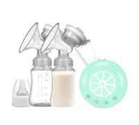 Tire-lait électrique double, tire-lait électrique, Machine à traire à lait rechargeable, mode multiples, faible bruit, fournitures d'allaitement pour les mamans après l'accouchement, nouvelles mamans