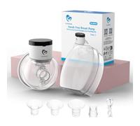 Tire-lait Electrique Main Libre, Bellababy Tire lait sans fil avec Ecran Tactile LCD, avec 4 Modes et 9 Niveaux Brides de 24 mm, avec Insert de 17mm, 19mm, 21mm,1 Pièce