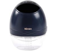 BÉABA, Tire lait electrique Mains libre, Léger, Compact, 3 Modes, 9 Niveaux, 0 Ondes, Silencieux, Grande Contenance 180mL, Minuterie, Fonction Mémoire, 6 séances, Charge USB C, Night blue