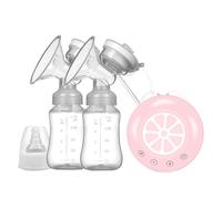 Tire-lait électrique, pompe à lait électrique - Extracteurs de lait maternel rechargeables avec 2 bouteilles de | Modes multiples, faible bruit, fournitures d'allaitement pour les mamans post-par