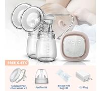 Tire-Lait Électrique Sans Bpa,Avec Écran Tactile Lcd Et Chargeur Usb Pour Machine À Traire,Sans Bpa - Type Bilateral-Set4