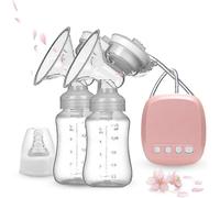 Tire-Lait Électrique, Tire-Lait Électrique Double, Tire-Lait À Double Pompage, Tire-Lait Portable Pour Bébé, Double Pompage, 2 Modes Et 9 Niveaux Réglables 150