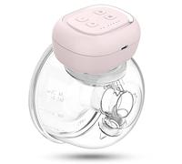 Tire Lait Électrique: Tire-lait Électrique Mains Libres - Tire Lait Electrique Portable avec 3 Modes - 9 Niveaux d'aspiration et Fonction Mémoire, Faible Bruit (1 Pièces, Rose)