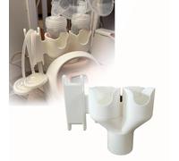 Tire-lait et support de tuyau pour Spectra New S1/S2 - Double organisateur de biberon avec bras enveloppant de tuyau, design peu encombrant, installation facile accessoire tire-lait
