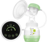 MAM 2-in-1 Single Breast Pump (Electric and Manual Use), Green